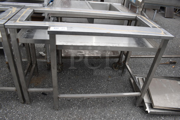 Stainless Steel Counter Frame. 45x22.5x32.5 - Image 1 of 3