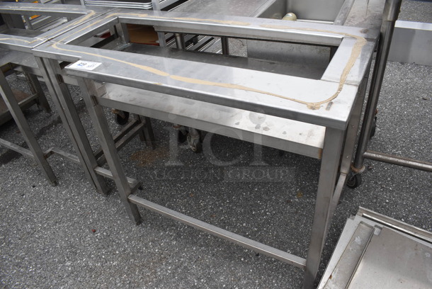 Stainless Steel Counter Frame. 45x22.5x32.5 - Image 2 of 3