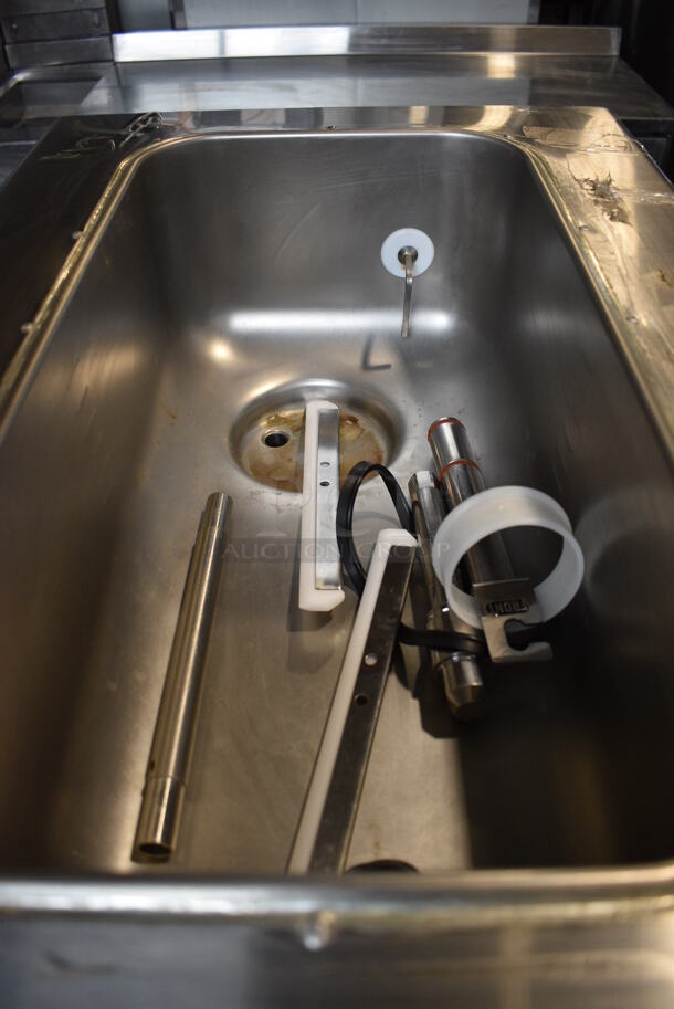 2016 Taylor 441-27 Stainless Steel Commercial Air Cooled Single Flavor Soft Serve Ice Cream Machine on Commercial Casters. 208-230 Volts, 1 Phase. 18x30x60 - Image 8 of 9