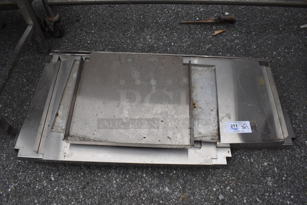 ALL ONE MONEY! Lot of Various Metal Panels. Includes 18x16.5x3