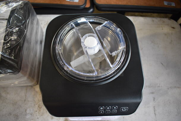 BRAND NEW SCRATCH AND DENT! Whynter ICM-128BPS Metal Countertop Ice Cream Maker. 100-120 Volts, 1 Phase. 9x10x14. Tested and Working! - Image 5 of 8