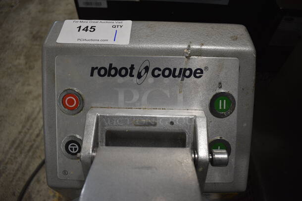 Robot Coupe R10 Metal Commercial Countertop Food Processor w/ Blade on Dolly. 208-230 Volts, 1 Phase. 15x26x32 - Image 5 of 8