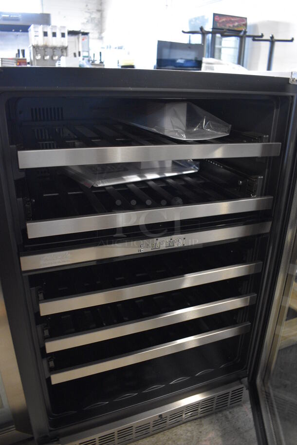 BRAND NEW SCRATCH AND DENT! Danby DWC053D1BSSPR Stainless Steel Mini Wine Chiller Cooler Merchandiser. 115 Volts, 1 Phase. 24x25.5x34.5. Tested and Working! - Image 4 of 7
