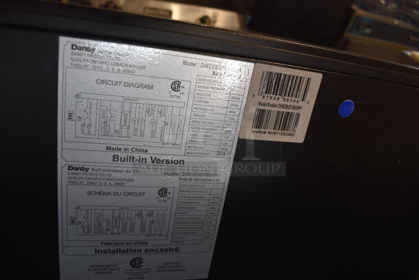 BRAND NEW SCRATCH AND DENT! Danby DWC053D1BSSPR Stainless Steel Mini Wine Chiller Cooler Merchandiser. 115 Volts, 1 Phase. 24x25.5x34.5. Tested and Working! - Image 7 of 7