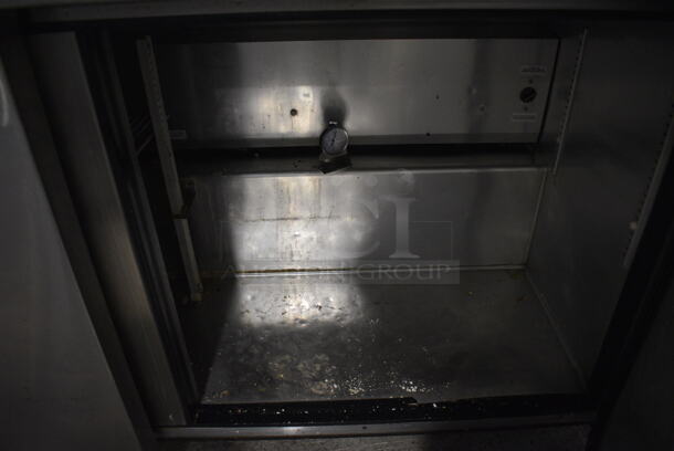 2015 True TSSU-60-24M-B-ST Stainless Steel Commercial Sandwich Salad Prep Table Bain Marie Mega Top on Commercial Casters. 115 Volts, 1 Phase. 60x34x45. Tested and Working! - Image 8 of 10