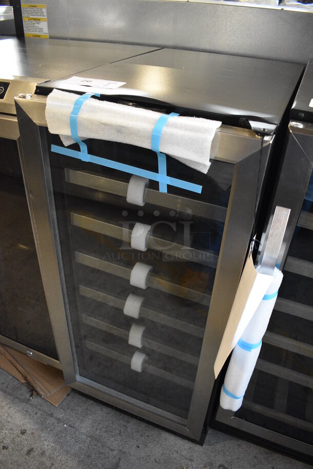 BRAND NEW SCRATCH AND DENT! Danby DWC1534BLS-1 Stainless Steel Wine Chiller Cooler Merchandiser. 115 Volts, 1 Phase. 15x24x34. Tested and Working! - Image 3 of 7