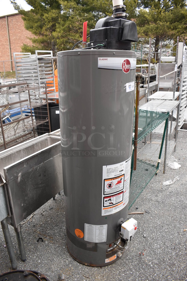 Rheem PROG40-40N RH67 PV Metal Commercial Natural Gas Powered Water Heater. 18x24x72 - Image 2 of 6