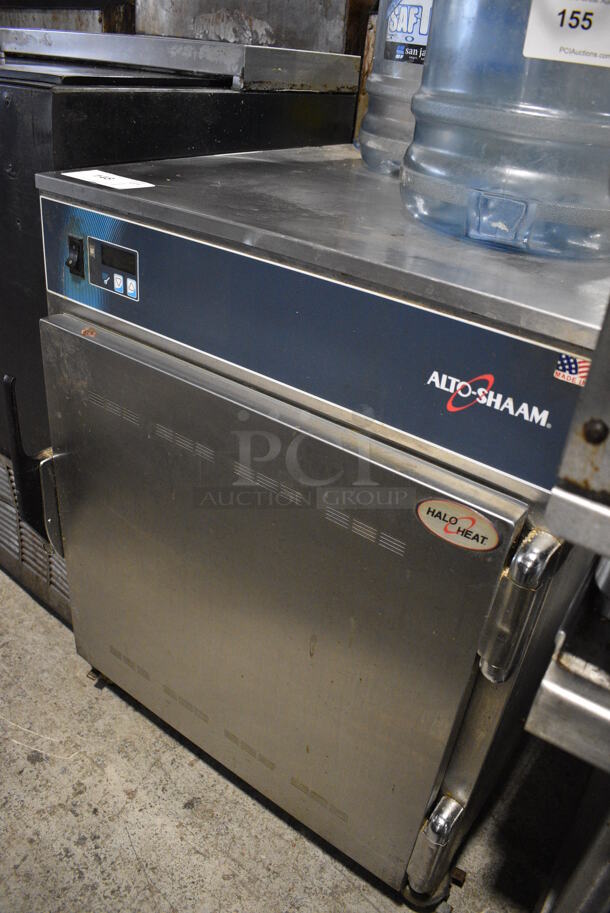 Alto Shaam 750-S Stainless Steel Commercial Electric Powered Warming Holding Cabinet on Commercial Casters. 120 Volts, 1 Phase. 25.5x30x31.5. Tested and Working! - Image 4 of 8