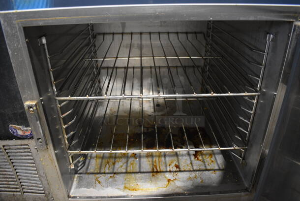 Alto Shaam 750-S Stainless Steel Commercial Electric Powered Warming Holding Cabinet on Commercial Casters. 120 Volts, 1 Phase. 25.5x30x31.5. Tested and Working! - Image 5 of 8