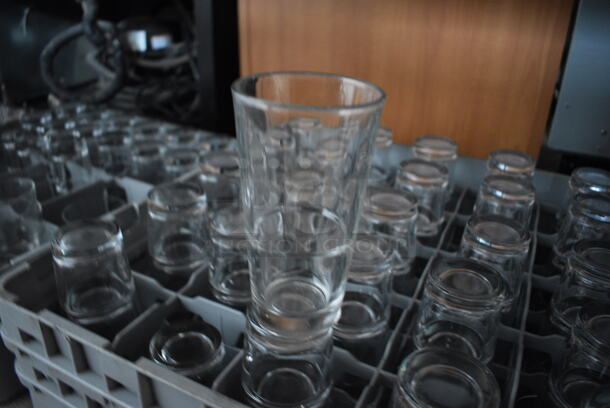 50 Beverage Glasses in Dish Caddy. 3x3x5.5. 50 Times Your Bid! - Image 2 of 3