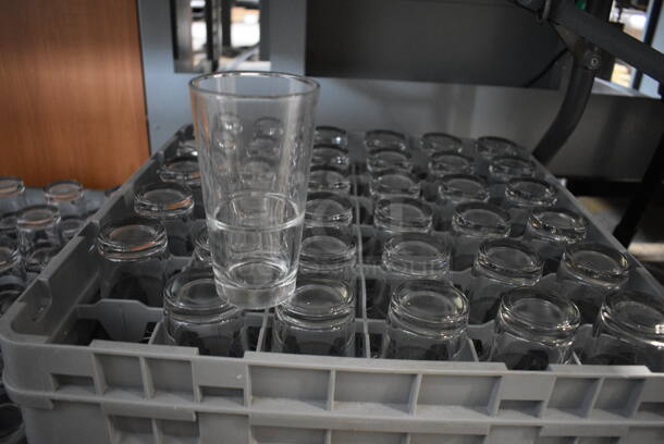 72 Beverage Glasses in 2 Dish Caddy. 3x3x5.5. 72 Times Your Bid! - Image 2 of 3