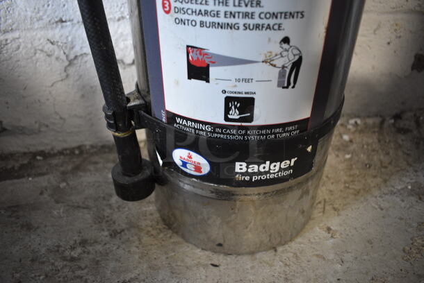 Badger Wet Chemical Fire Extinguisher. 8x6x19.5. Buyer Must Pick Up - We Will Not Ship This Item.  - Image 5 of 5