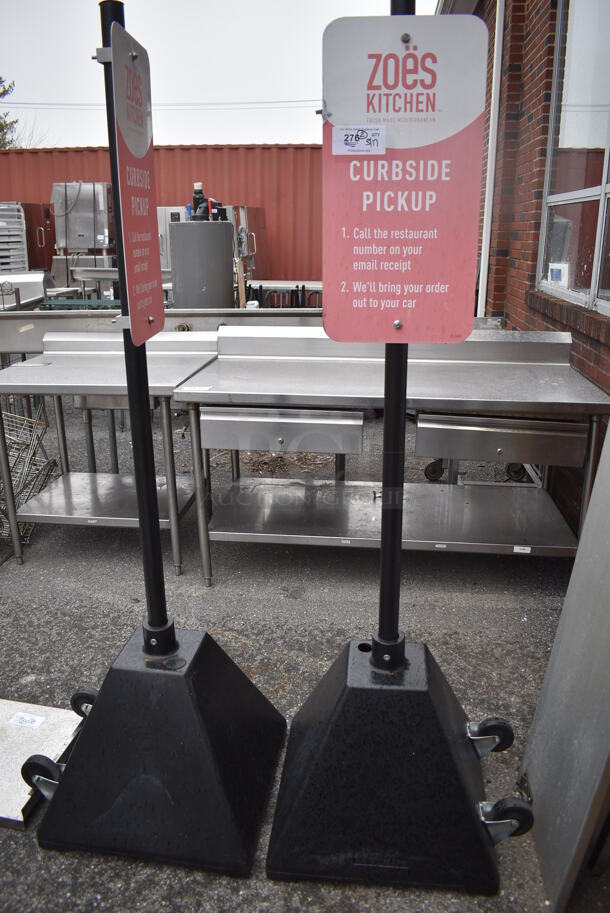 2 Posts. 25x22x76. 2 Times Your Bid! - Image 1 of 6