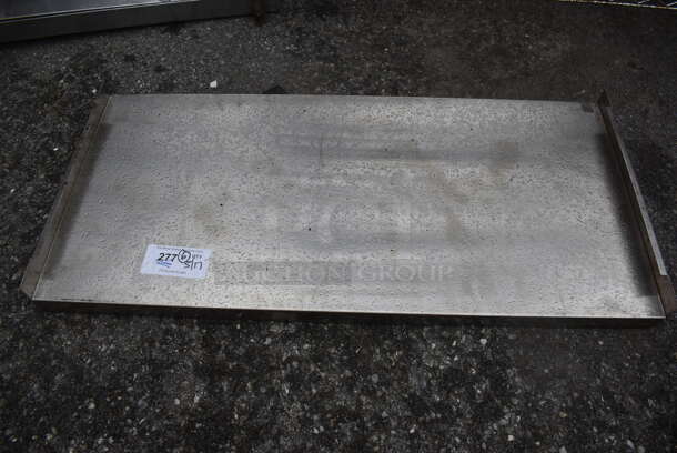 Stainless Steel Shelf. 37x17.5x3
