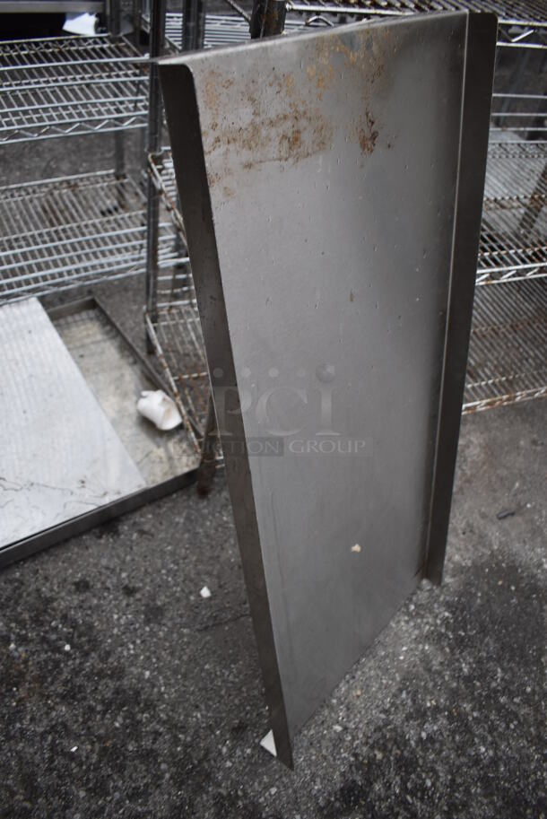 Stainless Steel Shelf. 37x17.5x3 - Image 5 of 5