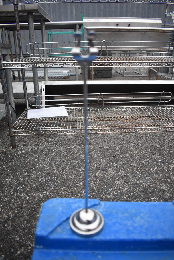 ALL ONE MONEY! Lot of Poly Bin w/ Metal Table Number Holders - Image 2 of 5