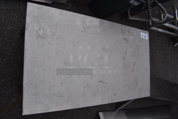 Stainless Steel Commercial Table w/ Under Shelf on Commercial Casters. 42x24x27.5 - Image 6 of 6