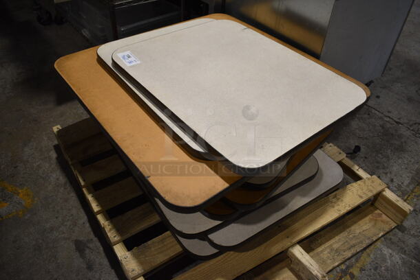 PALLET LOT OF 13 Various Tabletops. Includes 30x21x1, 36x36x1. 13 Times Your Bid! - Image 2 of 4