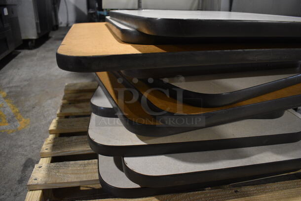 PALLET LOT OF 13 Various Tabletops. Includes 30x21x1, 36x36x1. 13 Times Your Bid! - Image 4 of 4