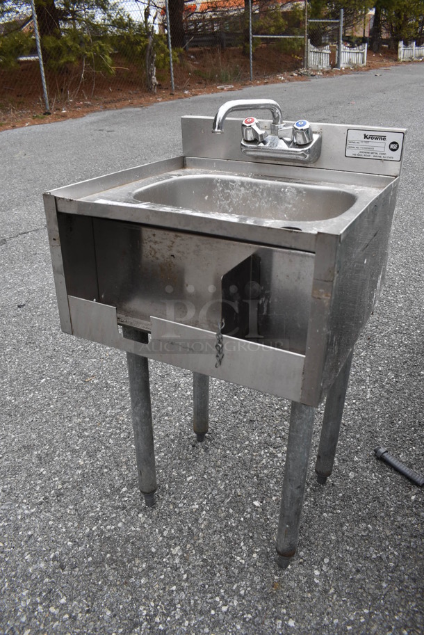 Krowne 18-18ST Stainless Steel Commercial Single Bay Sink. 18x17.5x32 - Image 2 of 7