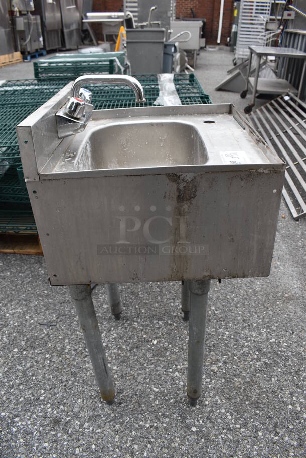Krowne 18-18ST Stainless Steel Commercial Single Bay Sink. 18x17.5x32 - Image 6 of 7