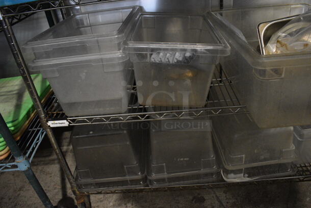 ALL ONE MONEY! Lot of 5 Tiers Worth of Various Items Including Poly Bins and Dish Caddies. Does NOT Include The Shelving Unit. - Image 8 of 8