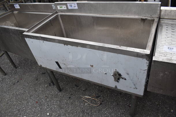 Regency Stainless Steel Commercial Ice Bin. 36x18x33 - Image 3 of 6