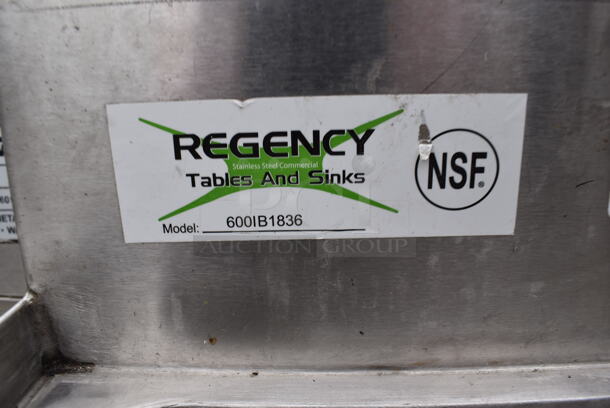 Regency Stainless Steel Commercial Ice Bin. 36x18x33 - Image 4 of 6