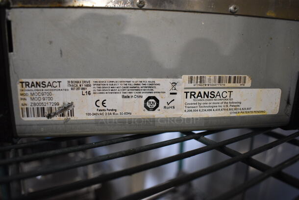 TransAct MOD9700 Ithaca 9700 8.5" Monitor. 10.5x8x9 - Image 5 of 5