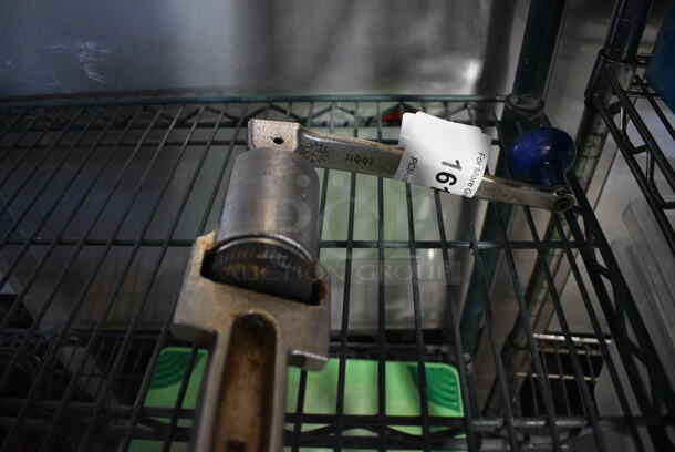Metal Commercial Can Opener. 3.5x9x19 - Image 2 of 3