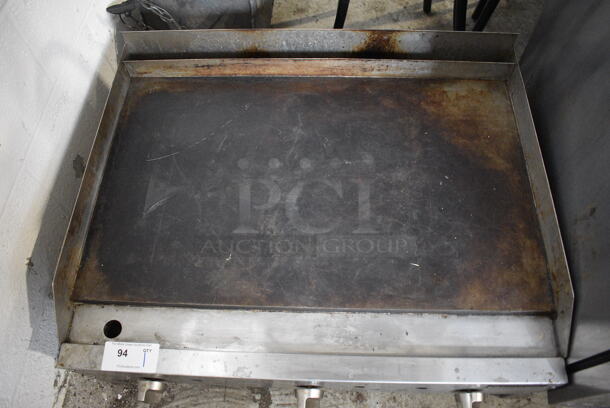 Connerton Stainless Steel Commercial Countertop Natural Gas Powered Flat Top Griddle. 36x30x14.5 - Image 4 of 5
