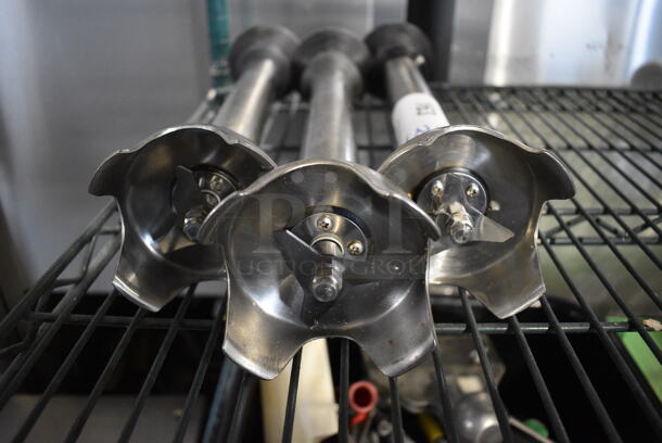 3 Stainless Steel Commercial Immersion Blades. 3.5x3.5x15. 3 Times Your Bid! - Image 2 of 4