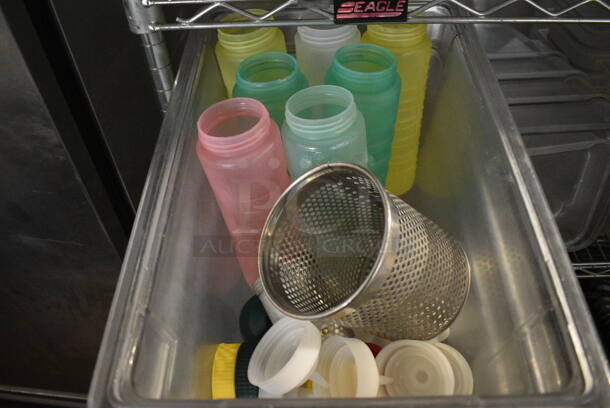 ALL ONE MONEY! Tier Lot of Various Items Including Poly Bins and Lids - Image 5 of 5
