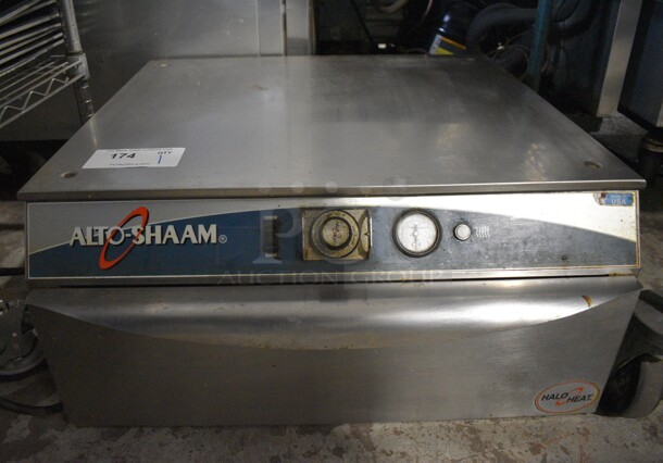Alto Shaam 500-1D Stainless Steel Commercial Single Drawer Warming Drawer. 120 Volts, 1 Phase. 24.5x26x12. Tested and Working! - Image 1 of 6