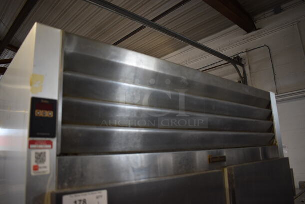 Traulsen G200000 ENERGY STAR Stainless Steel Commercial 4 Half Size Door Reach In Cooler on Commercial Casters. 115 Volts, 1 Phase. 52x36x83. Tested and Powers On But Temps at 45 Degrees - Image 2 of 8