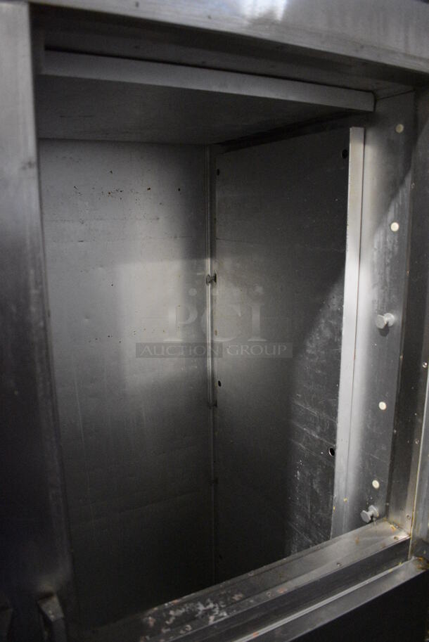 Traulsen G200000 ENERGY STAR Stainless Steel Commercial 4 Half Size Door Reach In Cooler on Commercial Casters. 115 Volts, 1 Phase. 52x36x83. Tested and Powers On But Temps at 45 Degrees - Image 8 of 8