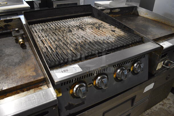 Star Stainless Steel Commercial Countertop Natural Gas Powered Charbroiler Grill. 24x32x18 - Image 2 of 5