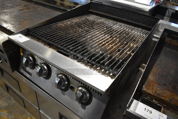 Star Stainless Steel Commercial Countertop Natural Gas Powered Charbroiler Grill. 24x32x18 - Image 3 of 5