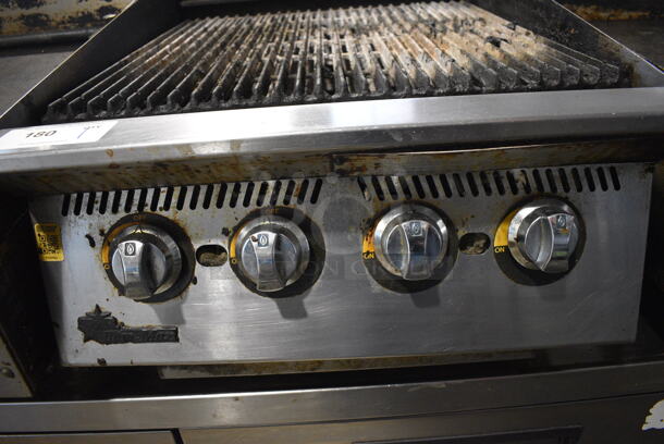Star Stainless Steel Commercial Countertop Natural Gas Powered Charbroiler Grill. 24x32x18 - Image 5 of 5