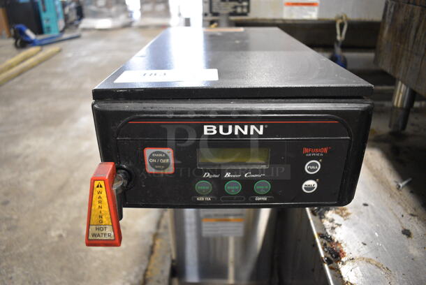 2010 Bunn ITCB-DV Stainless Steel Commercial Countertop Iced Tea Machine w/ Hot Water Dispenser. 120 Volts, 1 Phase. 12x25x34.5  - Image 5 of 5