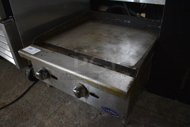 Cook Rite Stainless Steel Commercial Countertop Natural Gas Powered Flat Top Griddle. 24x27.5x15 - Image 4 of 4