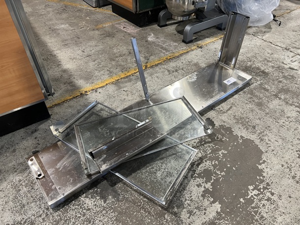 Stainless Steel Commercial Sneeze Guard. 64x13x18 - Image 5 of 5