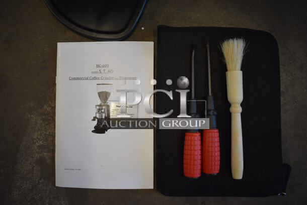 BRAND NEW IN BOX! Cecilware HC-600 Venezia II Metal Commercial Countertop Espresso Grinder. 110 Volts, 1 Phase. 9x13x24. Tested and Working! - Image 2 of 5