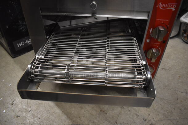 BRAND NEW IN BOX! Avantco 177CNVYOV10A Stainless Steel Commercial Countertop Conveyor Oven with 10 1/2" Belt. 120 Volts, 1 Phase. Tested and Working! - Image 6 of 11