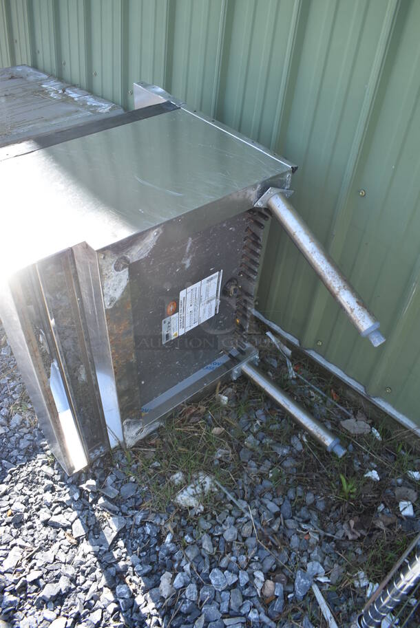 Perlick Stainless Steel Commercial Ice Bin w/ Speedwell. 2 Legs Need To Be Reattached. 24x24x38 - Image 6 of 7