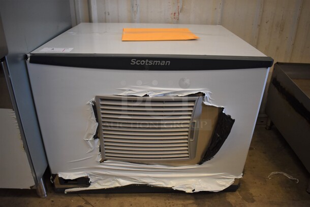 BRAND NEW! Scotsman Prodigy Series C0530MA-1E Stainless Steel Commercial Medium Cube Ice Head. 115 Volts, 1 Phase. 30.5x25x34. Tested and Working!