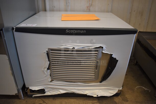 BRAND NEW! Scotsman Prodigy Series C0530MA-1E Stainless Steel Commercial Medium Cube Ice Head. 115 Volts, 1 Phase. 30.5x25x34. Tested and Working! - Image 1 of 6