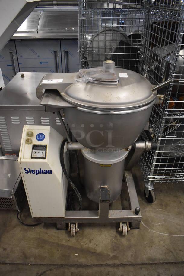 Stephan VCM44A/1 Metal Commercial Floor Style Vertical Cutter Mixer. 208 Volts, 1 Phase. 34x26x44