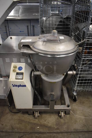 Stephan VCM44A/1 Metal Commercial Floor Style Vertical Cutter Mixer. 208 Volts, 1 Phase. 34x26x44