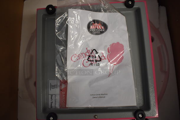 BRAND NEW IN BOX! Funtime FT1000CC Stainless Steel Commercial Countertop Cotton Candy Machine. 110 Volts, 1 Phase. 19x19x16. Tested and Working! - Image 2 of 6